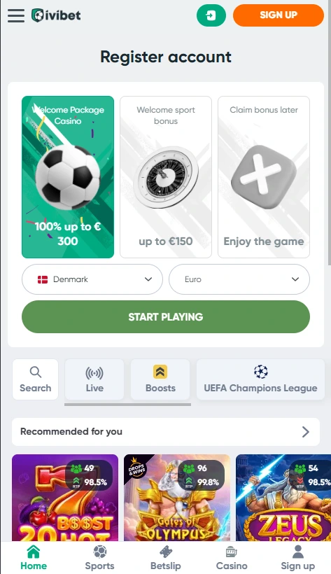 IviBet - online casino uden om ROFUS
