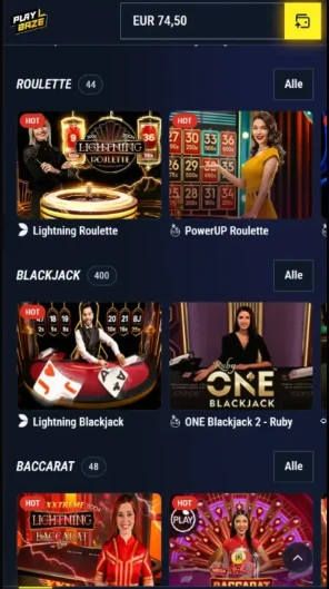 PLAYBAZE - online casino uden ROFUS